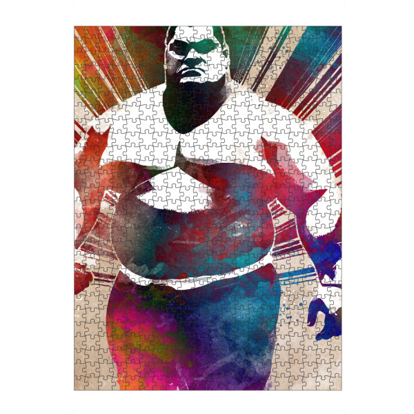 Puzzle Ravensburger "Ringsportkunst A" artboxONE - Menschen,Sport - Ringen,Sumo-ringen,Ringer,Sport,Sport,Kampf,Kampf - Bild ringen