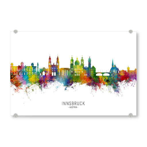 Innsbruck Austria Skyline txt