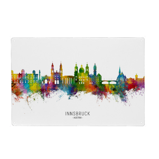 Innsbruck Austria Skyline txt