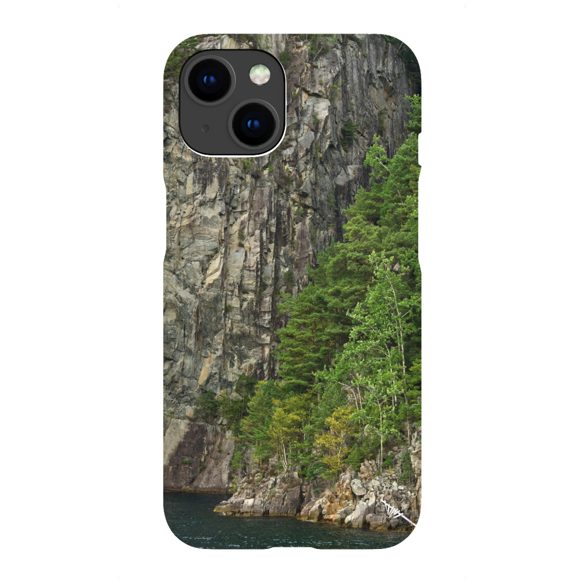 "Steilwand am Lysefjord"für iPhone - Premium-Case Handyhülle artboxONE