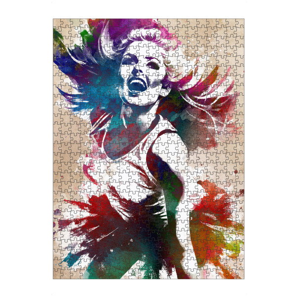 artboxONE Puzzle "Cheerleader-Sportart B" artboxONE - Sport,Sport / Motivation - Cheerleader,Sport,Sport,Tanz,Tänzer - Bild cheerleader