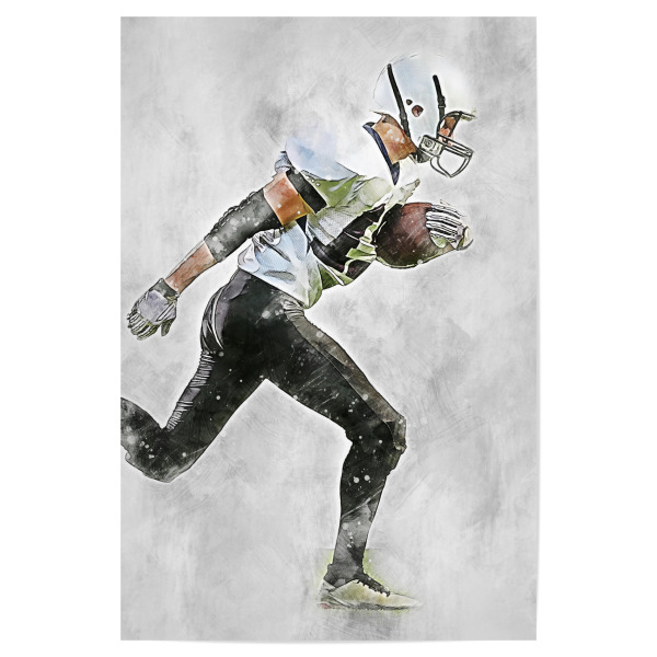 Poster "American Football 8 (matart)" artboxONE - Sport - American football,American,Football,Player,Ball,Team,Sport