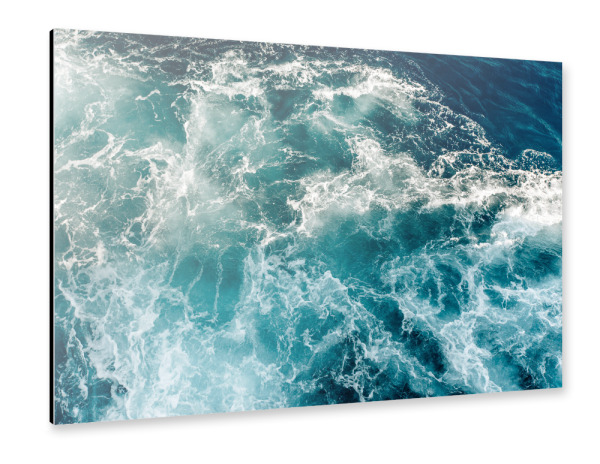 Alu-Dibond "Meeresströmung" 30x20 cm artboxONE