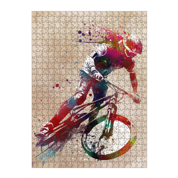artboxONE Puzzle "BMX Biker Sportart B" artboxONE - Sport,Sport / Sommerspiele - Bmx,Biker,Fahrrad,Sport,Sport,Radfahren - Bild bmx