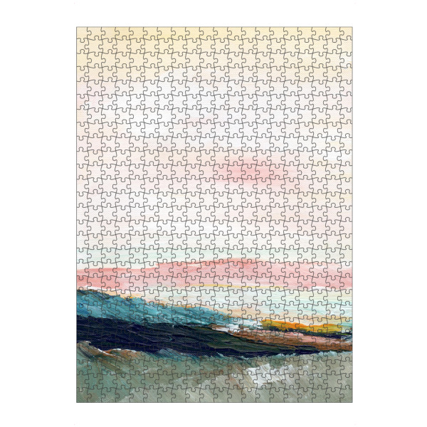 Puzzle Ravensburger "Pink sky l" artboxONE - Natur,Floral,Abstrakt