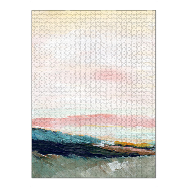 Puzzle Ravensburger "Pink sky l" artboxONE - Natur,Floral,Abstrakt