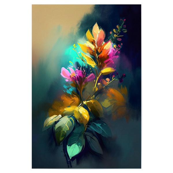 Poster "Blumenstrauß Aquarell" artboxONE - Floral