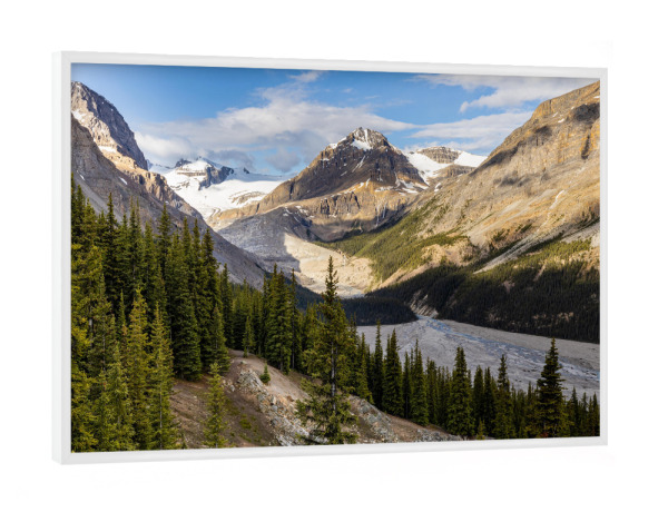 Poster mit weißem Rahmen "Der Peyto Gletscher" artboxONE - Natur,Reise