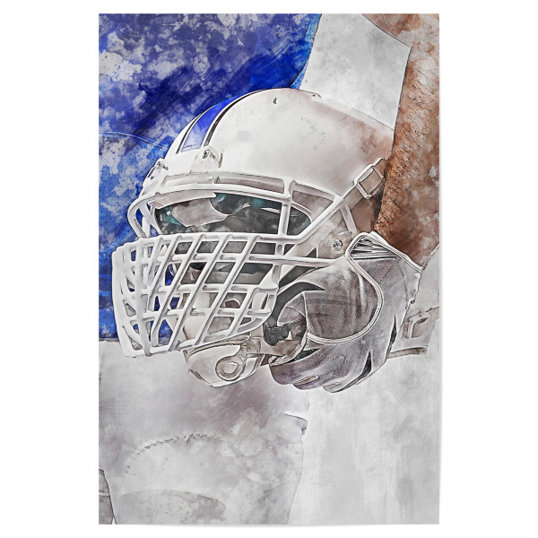 Poster "American Football 4 (matart)" artboxONE - Sport - American football,American,Football,Player,Ball,Team,Sport