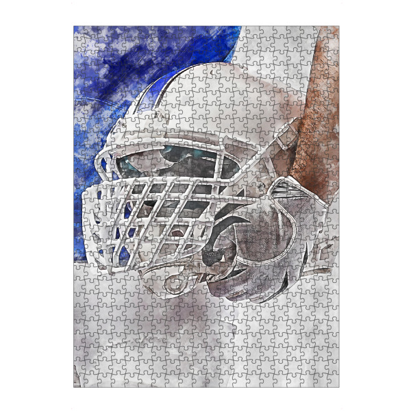 Puzzle Ravensburger "American Football 4 (matart)" artboxONE - Sport - American football,American,Football,Player,Ball,Team,Sport