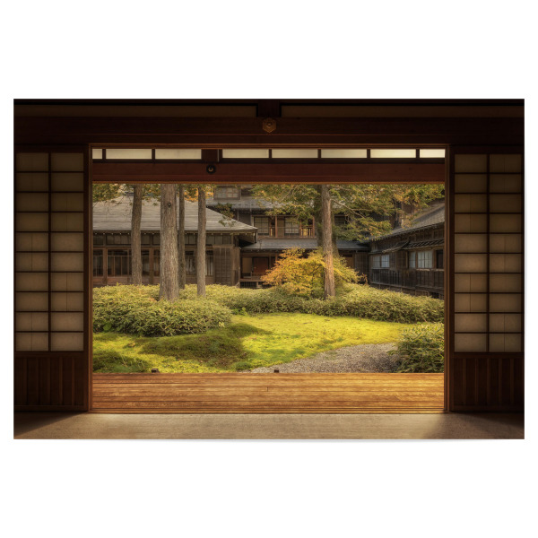Poster "Japanische Sommerresidenz" artboxONE - Natur,Architektur,Reise / Asien