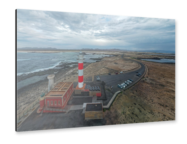 Alu-Dibond "Fuerteventura -Faro del Toston" 30x20 cm artboxONE