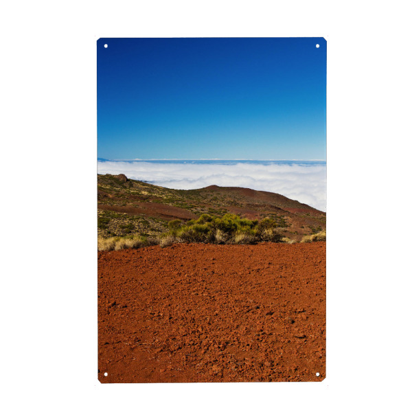 Holzbild "Lavalandschaft am Teide" artboxONE - Natur,Reise,Reise / Länder