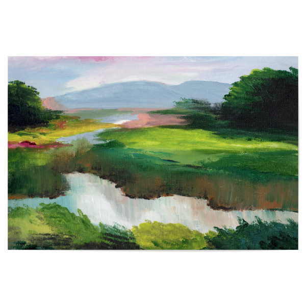 Poster "Little hill" artboxONE - Natur,Floral,Abstrakt