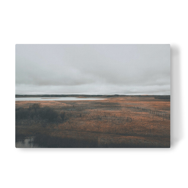 Leinwandbild "Düstere Landschaft" artboxONE - Natur,Reise,Reise / Länder