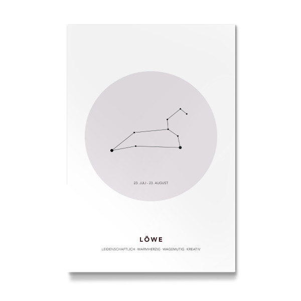 Galerie-Print "Das Sternbild Löwe" 30x20 cm artboxONE