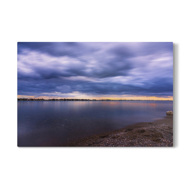 Galerie-Print "Blauer Sonnenuntergang" 30x20 cm artboxONE