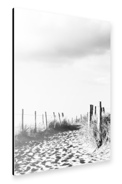 Alu-Dibond "Dünenweg" 30x20 cm artboxONE