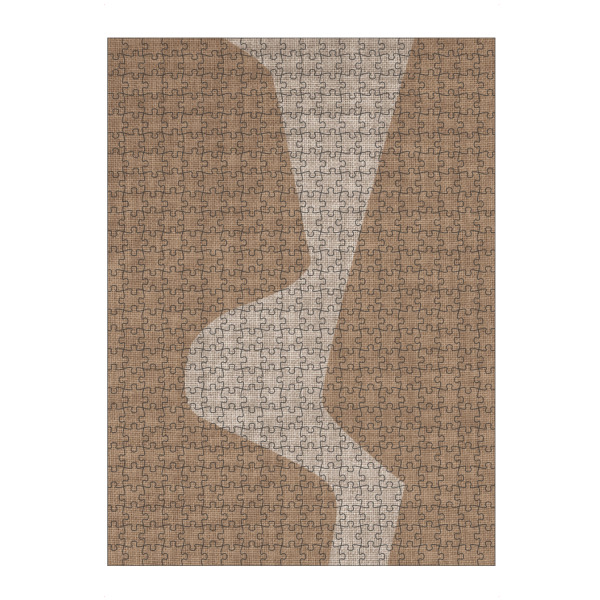 artboxONE Puzzle "Linen Esther second" artboxONE - Abstrakt,Geometrie - Japandi,Modern,Art,Ibiza,Kunstdruck,Geschenk,Einrichtung,Abstrakt,Kunst