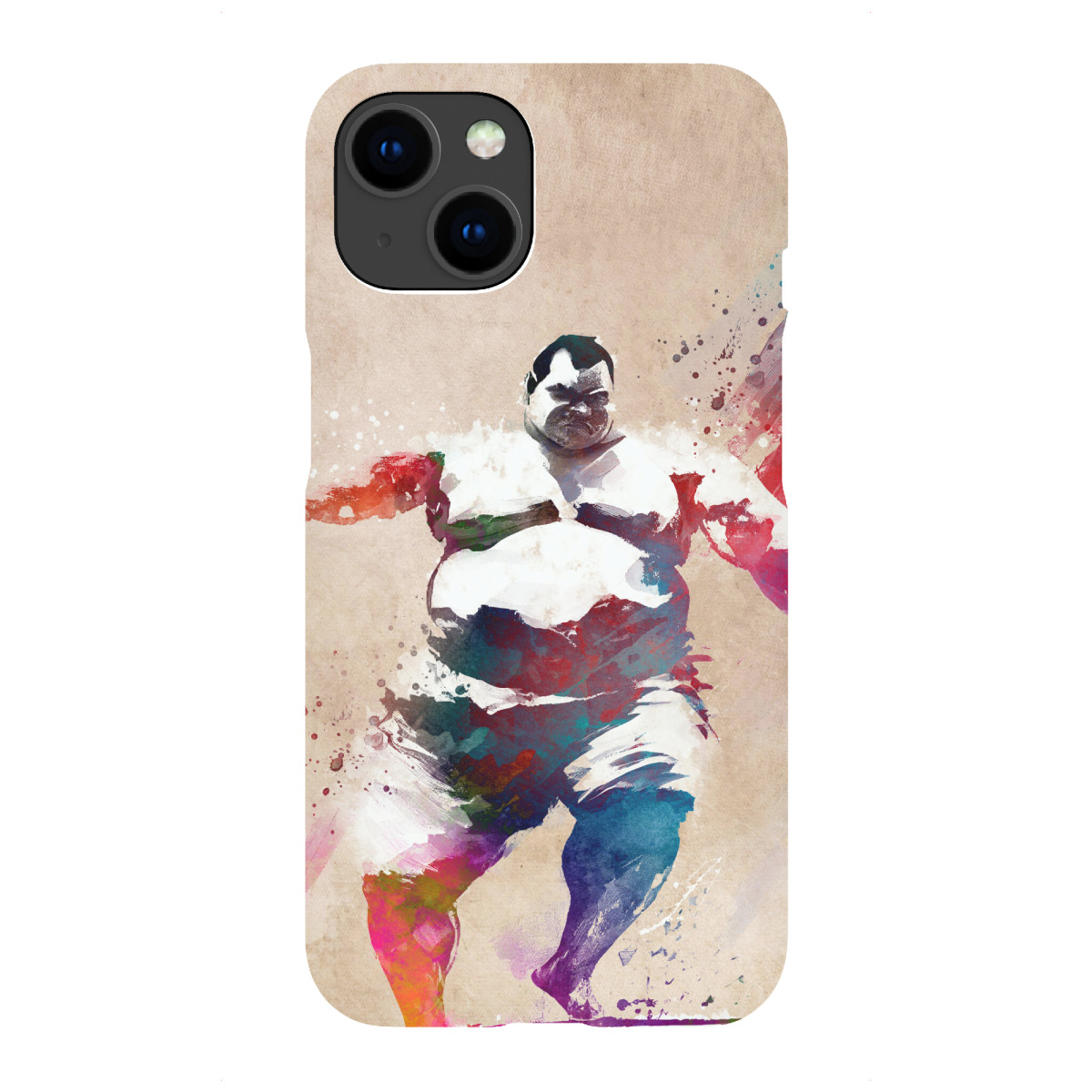 "Sumosportkunst A"für iPhone - Premium-Case Handyhülle artboxONE