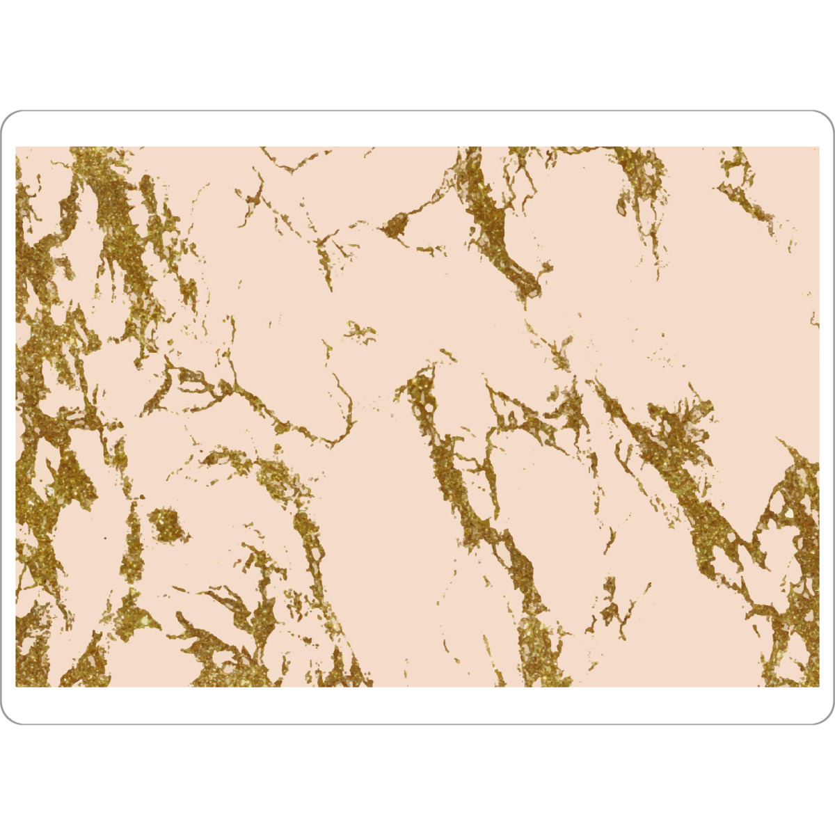 Tischset "Erröten & Goldmarmor" artboxONE - Abstrakt,Marmor