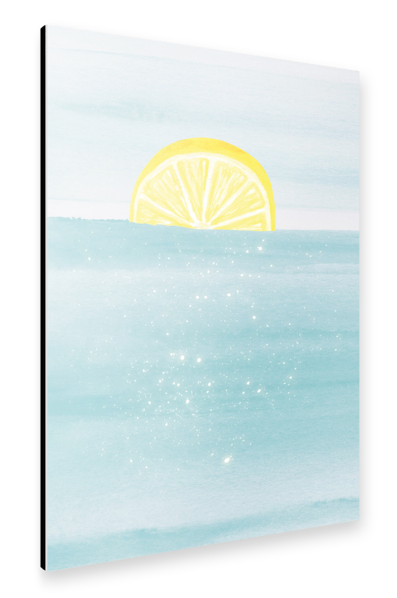 Alu-Dibond "Zitronensonne" 75x50 cm artboxONE