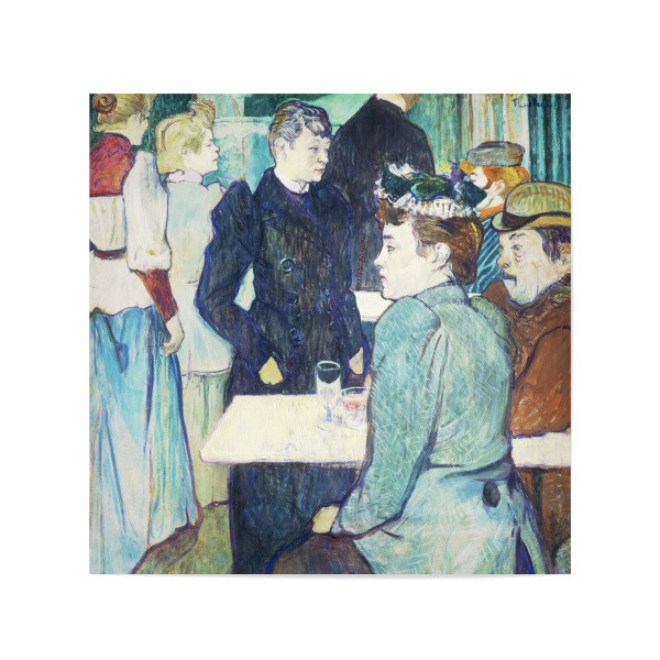 Poster 20x20 cm "Moulin de la Galette" artboxONE - Reise,Menschen,Reise / Länder,Für Mama,Für Papa