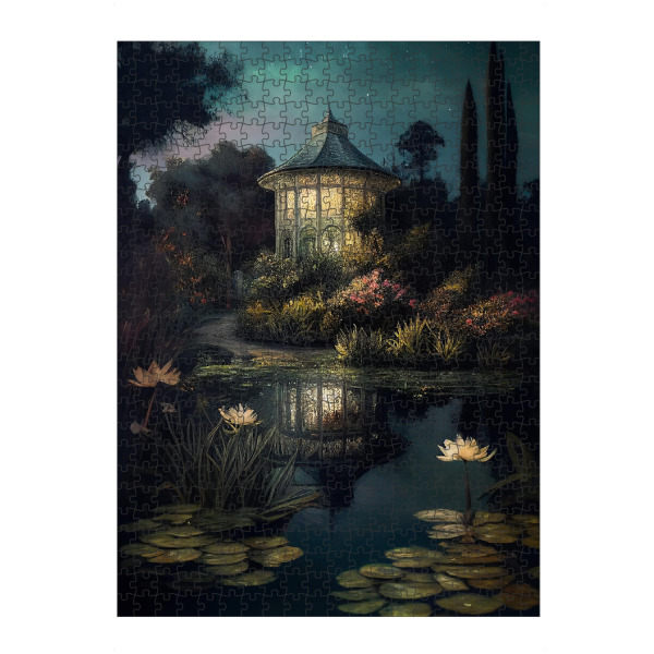 Puzzle Ravensburger "Nacht im Garten" artboxONE - Natur,Floral