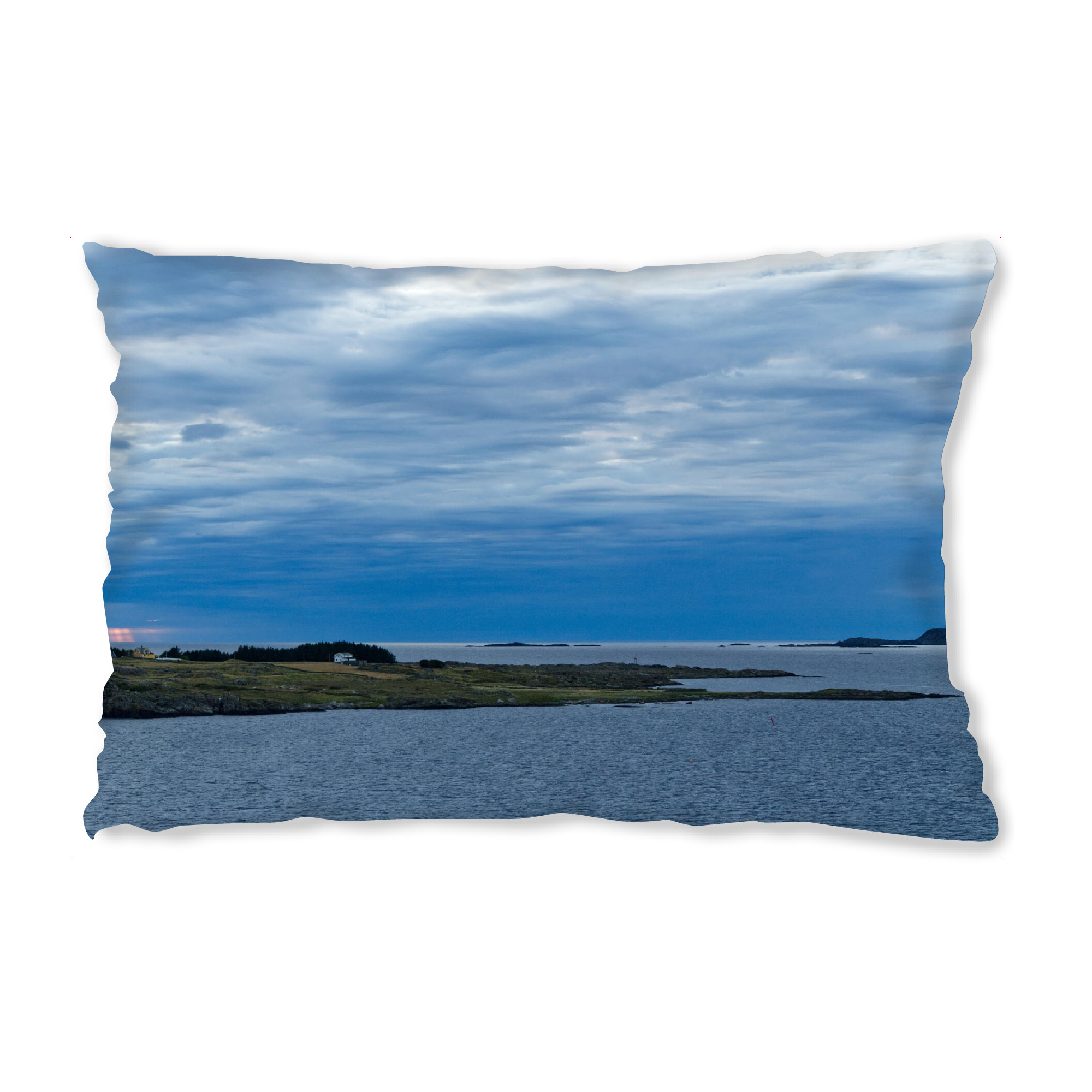 Design-Kissen "Schäreninsel bei Stavanger" artboxONE - Natur,Reise,Reise / Strand und Meer,Reise / Länder
