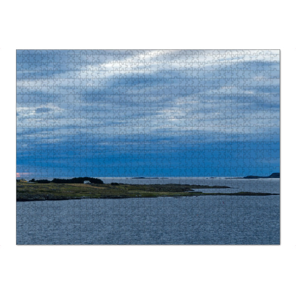 Puzzle Ravensburger "Schäreninsel bei Stavanger" artboxONE - Natur,Reise,Reise / Strand und Meer,Reise / Länder