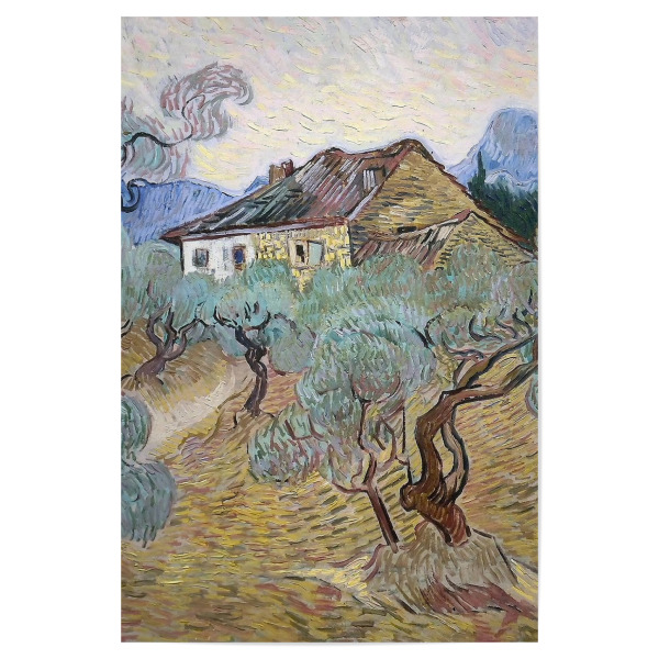 Poster "Das weiße Häuschen" artboxONE - Natur,Reise,Architektur,Für Mama,Für Papa