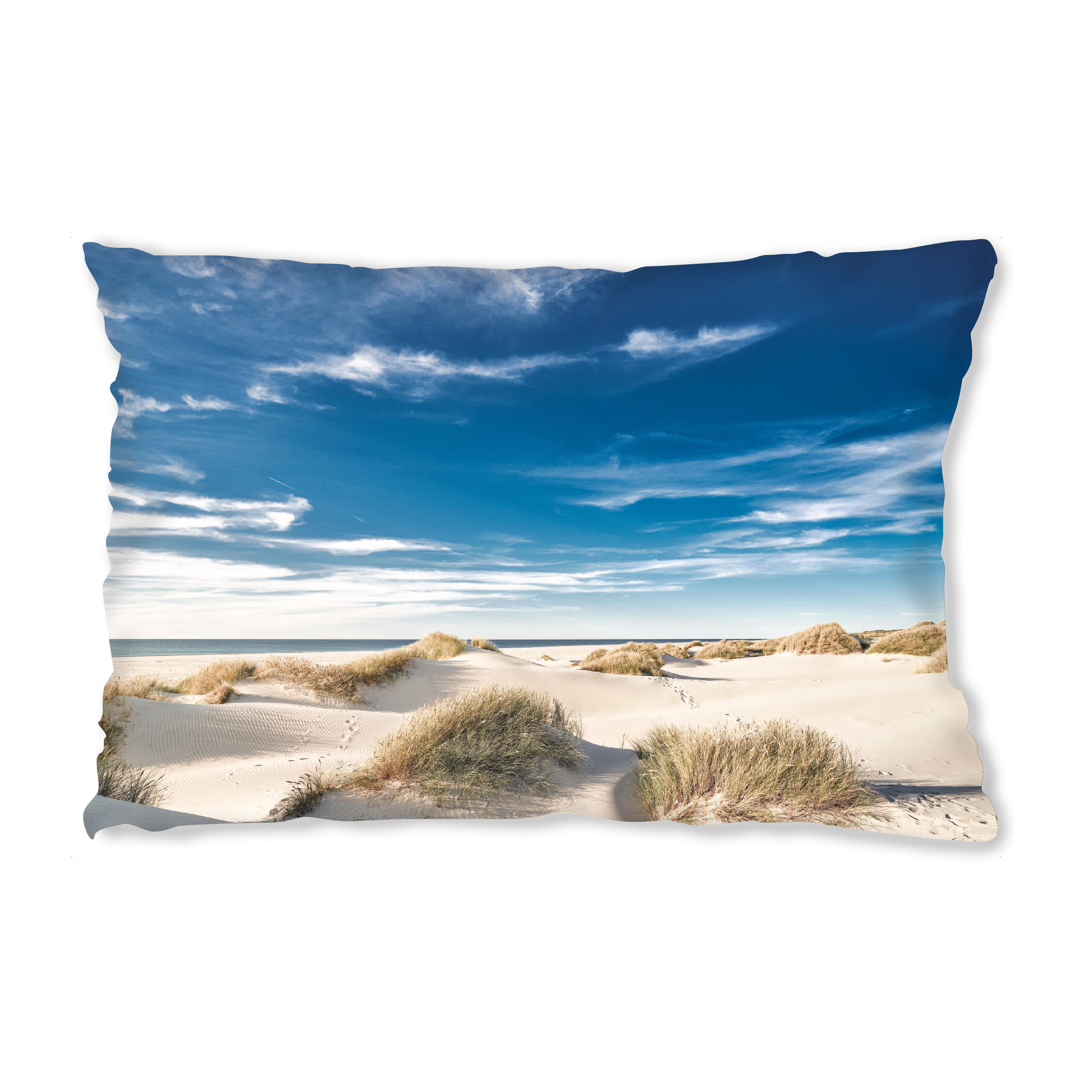 Design-Kissen "White Sands" artboxONE - Natur,Reise,Reise / Strand und Meer