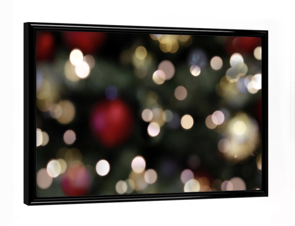 Poster mit schwarzem Rahmen "Magische Weihnachten" artboxONE - Abstrakt,Geometrie,Weihnachten,Festivals