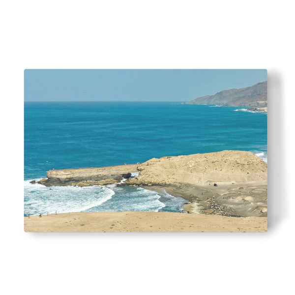 Leinwandbild "Fuerteventura-Landspitze La Pared" artboxONE - Natur,Reise,Reise / Strand und Meer