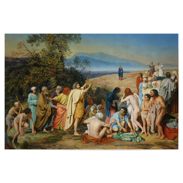 Poster 30x20 cm "Die Erscheinung Christi" artboxONE - Menschen,Liebe,Weihnachten,Für Mama,Für Papa