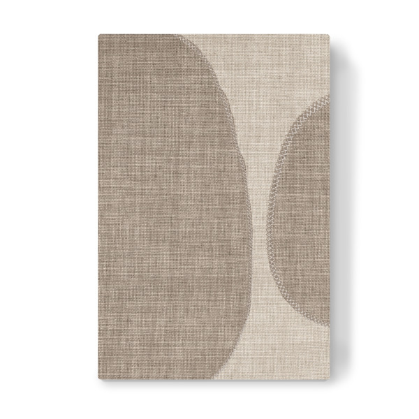 Leinwandbild "Linen - CARLOS" artboxONE - Abstrakt,Geometrie - Japandi,Modern,Art,Wabisabi,Ibiza,Kunstdruck,Vacation,Geschenk,Einrichtung