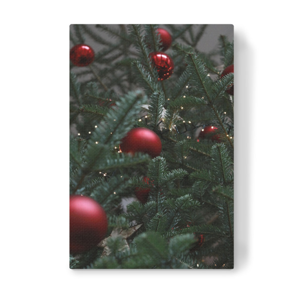 Leinwandbild "Weihnachten rot grün" artboxONE - Natur,Floral,Weihnachten
