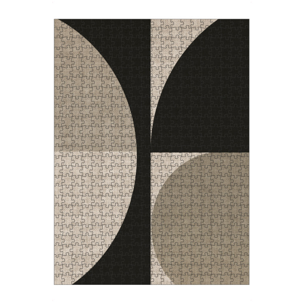 artboxONE Puzzle "Japandi linen JIL" artboxONE - Abstrakt,Geometrie - Japandi,Modern,Art,Ibiza,Einrichtung,Abstrakt,Kunst,Formen,Geometrie