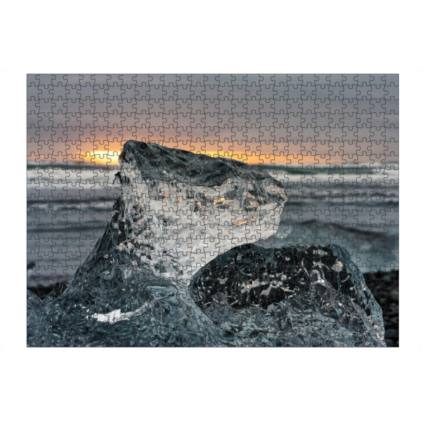 Puzzle Ravensburger "Eis und Licht in Island" artboxONE - Natur,Reise / Strand und Meer,Reise / Länder