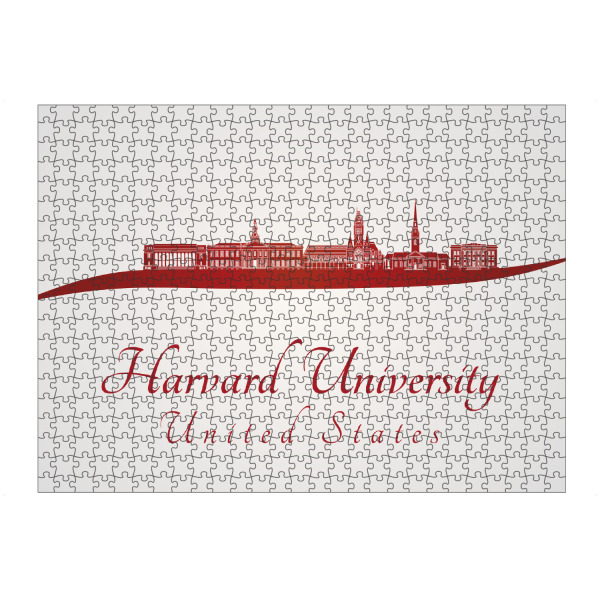 Puzzle Ravensburger "Skyline der Harvard University" artboxONE - Städte