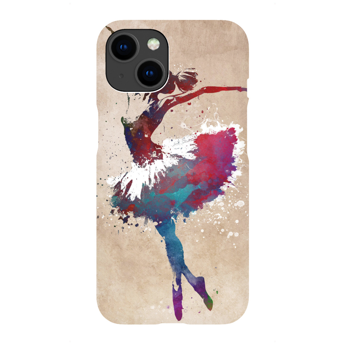 "Balletttänzerin Grafik B"für iPhone - Premium-Case Handyhülle artboxONE