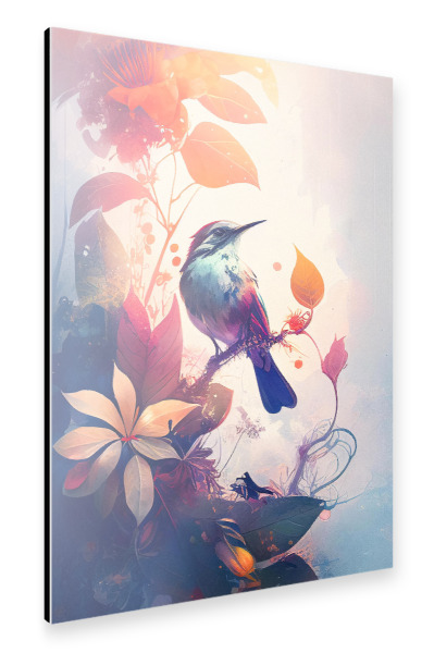 Alu-Dibond "Netter tropischer Vogel" 30x20 cm artboxONE