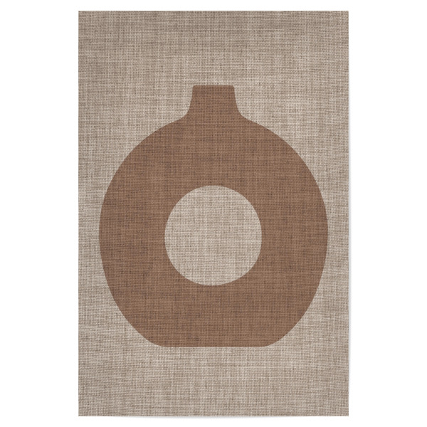 Poster "Japandi vase COCO" artboxONE - Abstrakt - Japandi,Modern,Art,Ibiza,Kunstdruck,Geschenk,Einrichtung,Abstrakt,Kunst