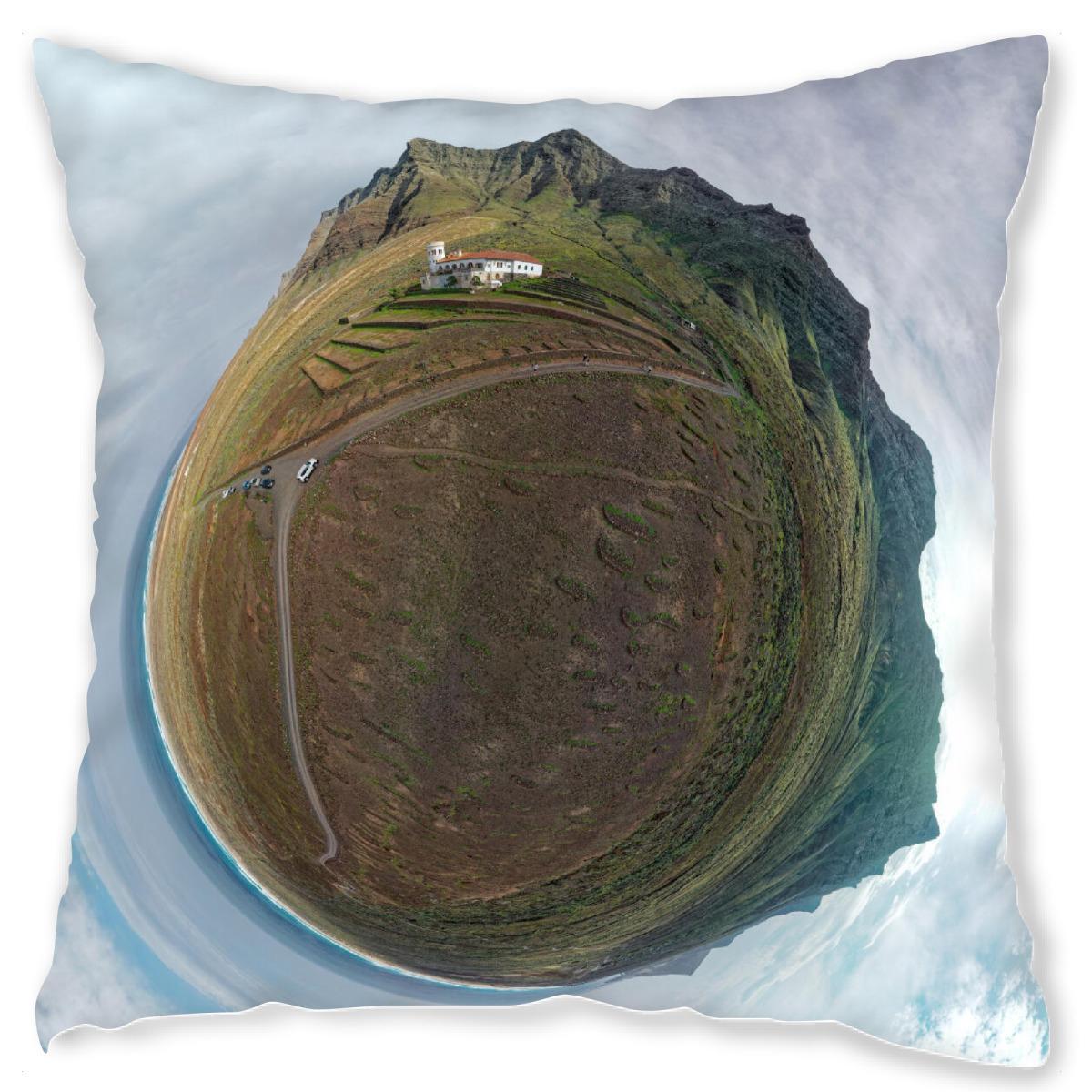 Design-Kissen "Fuerteventura - Villa Winter, W" artboxONE - Stߤdte,Natur,Reise,Architektur,Reise / Strand und Meer