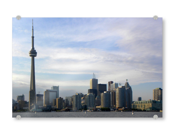 Acrylglasbild "Die Skyline Torontos" artboxONE - Städte,Reise,Architektur,Reise / Länder