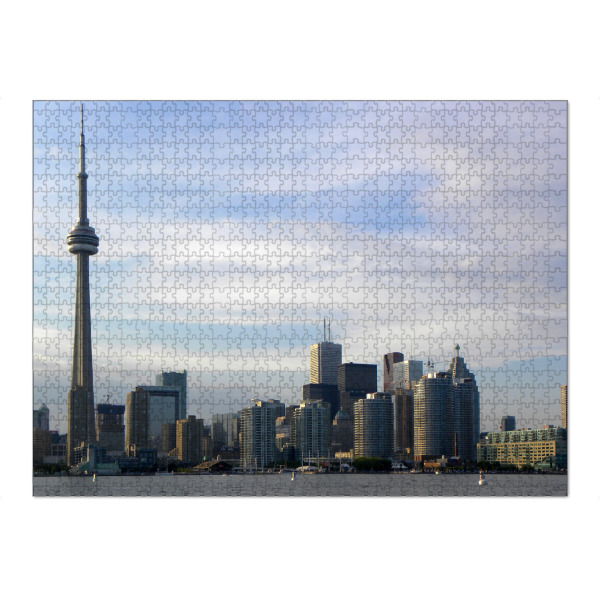 Puzzle Ravensburger "Die Skyline Torontos" artboxONE - Städte,Reise,Architektur,Reise / Länder