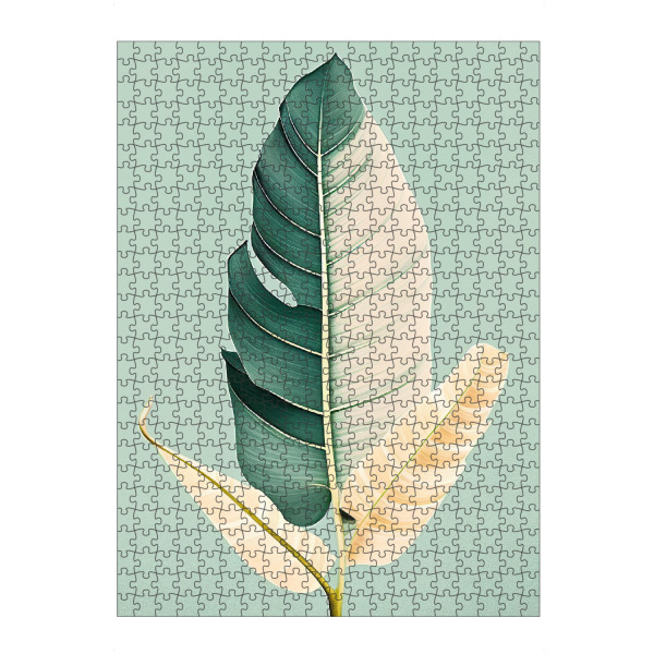 Puzzle Ravensburger "Minimales Bananenblatt" artboxONE - Natur,Floral