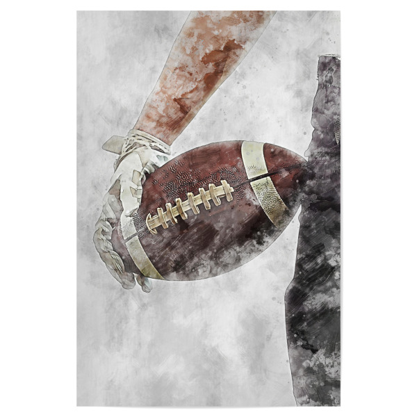 Poster "American Football (matart)" artboxONE - Sport - American football,American,Football,Player,Ball,Team,Sport