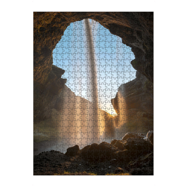 Puzzle Ravensburger "Wasser und Licht in Island" artboxONE - Natur,Reise,Reise / Länder