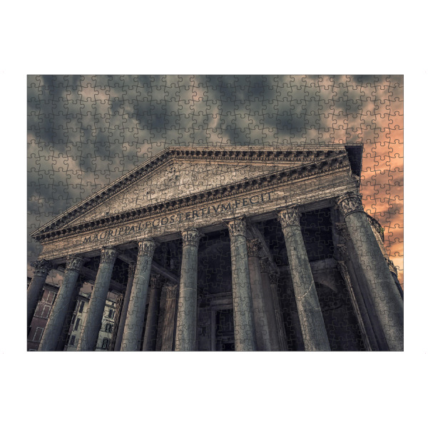 artboxONE Puzzle "Pantheon-Sonnenuntergang" artboxONE - Städte,Reise,Architektur,Reise / Länder,Städte / Rom
